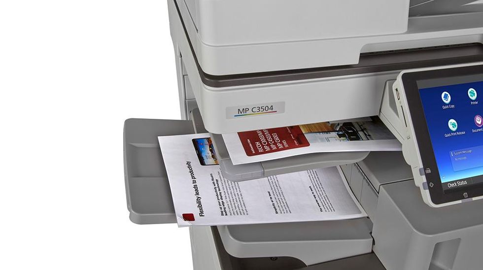  MP C3504 Color Laser Multifunction Printer